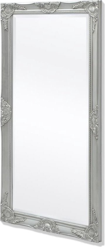 Wandspiegel Barok 120 x 60 cm zilver | bol.com