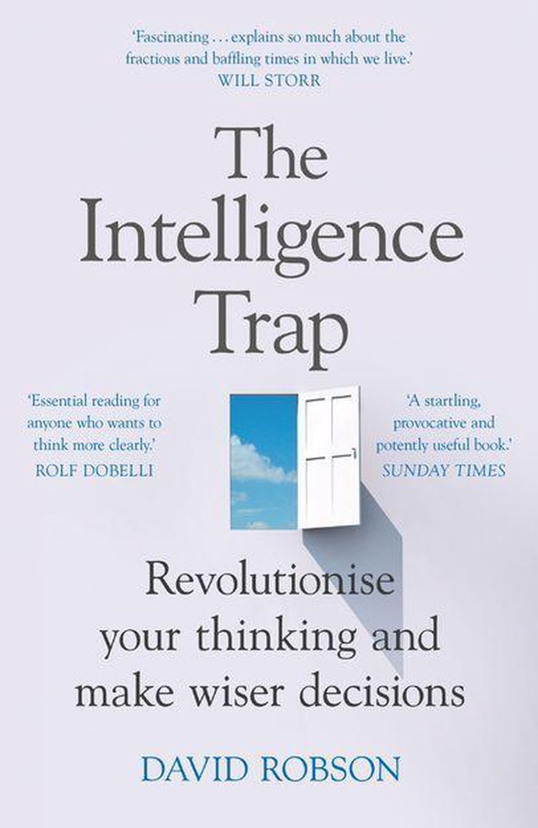 Omslag van The Intelligence Trap
