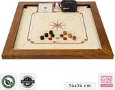 Grootmeester Carrom - 17 kg.  Hardhout - Luxe Compleet en Luxe