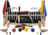 Junior Executive Croquet set, prachtige set voor de jeugd Zonder Tas Klasse en Geweldig