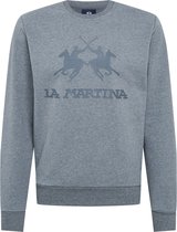 La Martina sweatshirt Duifblauw-Xl