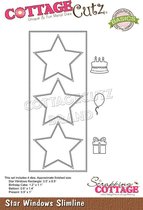 CottageCutz Star Windows Slimline (CCB-102)