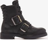 VIA VAI Viola Combat Biker Boots - Zwart - Maat 38