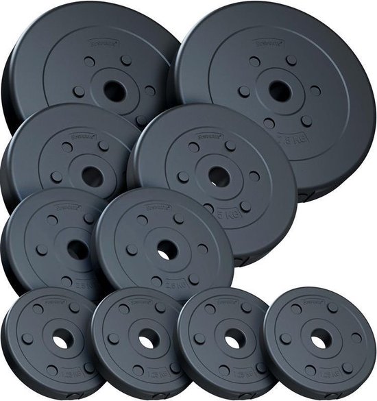 25 kg halterschijven 30mm gietijzer fitness gewichten, halters kopen