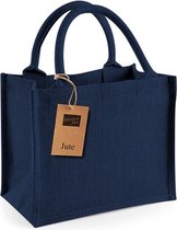 Jute Mini Gift Bag (Donker Blauw)