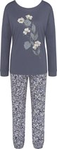 Triumph Sets PK LSL 10 X Vrouwen Pyjamaset - MOONLIGHT BLUE - Maat 46