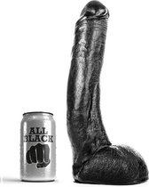 All Black Anaal Dildo 29 cm - zwart