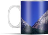Mok - Panorama van de besneeuwde Teide-vulkaan in Spanje - 350 ml - Beker