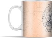 Mok - Getekend brein - 350 ml - Beker
