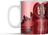 Mok - Astronaut - Mars - Ruimte - 350 ml - Beker