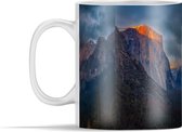 Mok - Waterval - Berg - Wolken - 350 ml - Beker