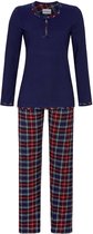 Blauwe dames pyjama Ringella