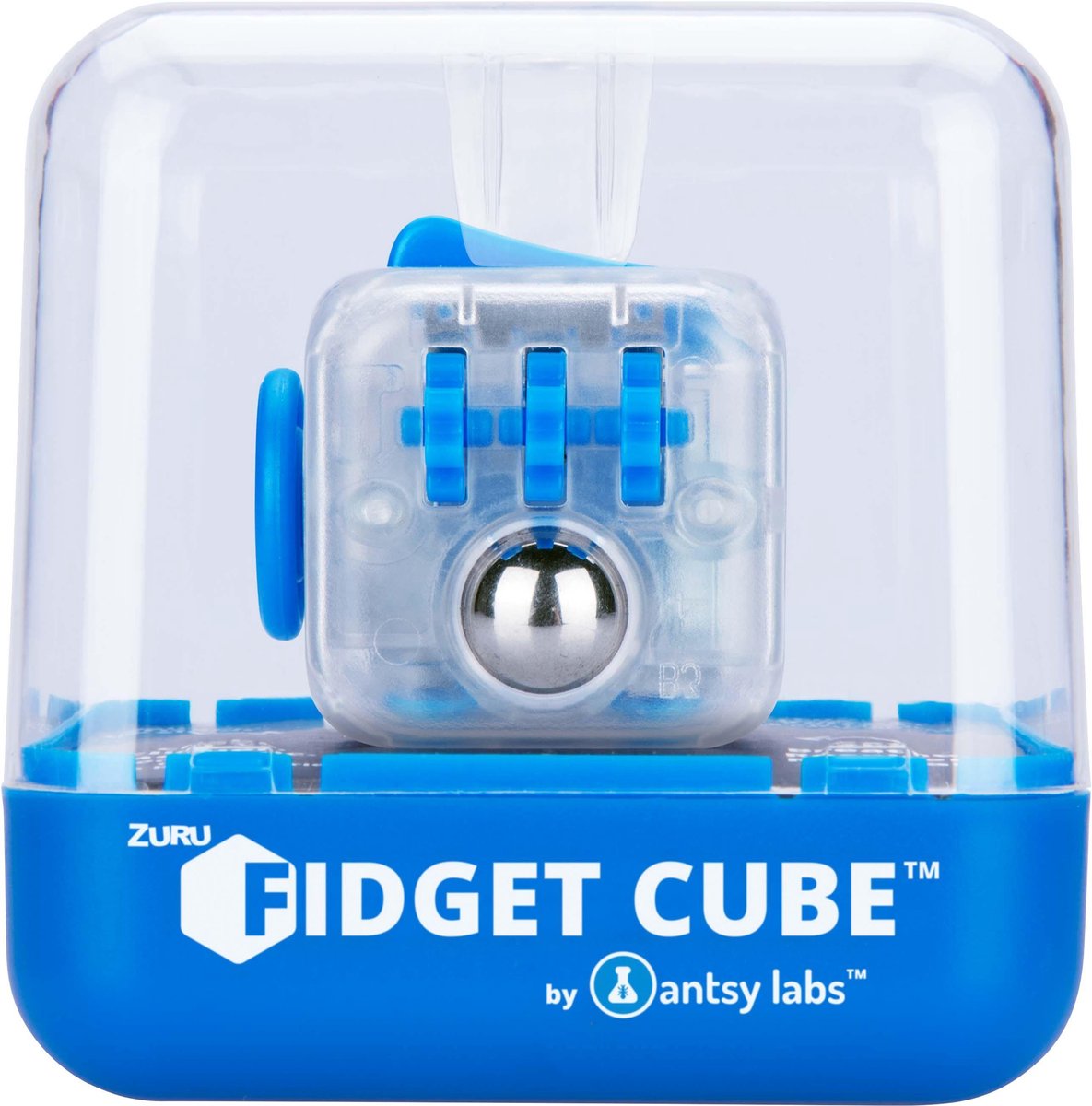 Must-Have for Kids, Fidget Cube Camo Blauw - Friemelkube - Anti Stress  Jouets