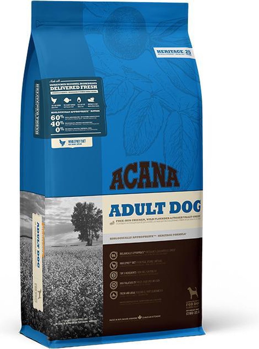 Acana HERITAGE Adult Dog 17 kg. | 17 kilogram