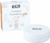 Eco Cosmetics - Natuurlijke Compact Foundation SPF30 Medium Beige