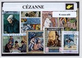 Paul Cezanne – Luxe postzegel pakket (A6 formaat) : collectie van verschillende postzegels van Paul Cezanne – kan als ansichtkaart in een A6 envelop - authentiek cadeau - kado - geschenk - kaart -  post Impressionisme - frans - schilder - kubisme