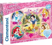 legpuzzel Disney Prinses Glitter meisjes 104 stukjes