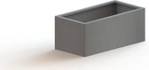 MySteel Verzinkt staal plantenbak Texas 500x1000   - Hoogte: 400mm