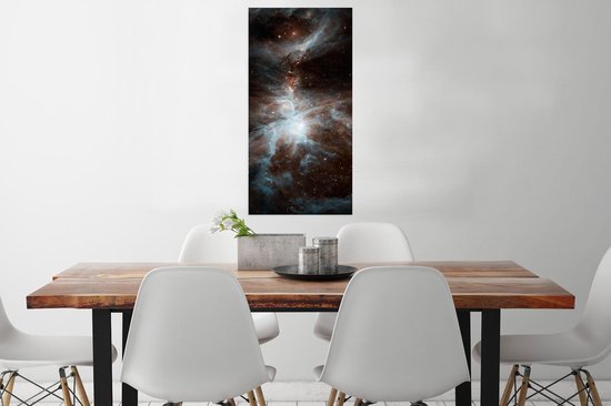 Poster Galaxy - Planeet - Sterren - 40x80 cm