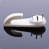 100 PCS Drukvrije Opknoping Nagelhaak Sterke Muur Onzichtbare Nietje Fotolijst Fotomuur Zonder Sporennagels, Specificatie: Extra Groot