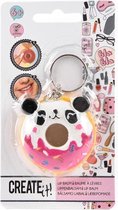 Create It! Donut Lippenbalsem Panda Sleutelhanger