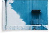 Blauwe Muur - Walljar - Wanddecoratie - Poster