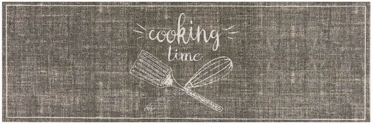 MD Entree - Keukenloper - Vloerkleed - Machinewasbaar - Cook&Wash - Cooking Time - 50 x 150 cm