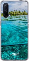 6F hoesje - geschikt voor OnePlus Nord CE 5G -  Transparant TPU Case - Beautiful Maldives #ffffff
