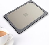 Voor Microsoft Surface Laptop 3/4 13.5 inch Staal TPU + PC Tweekleurige Anti-val Laptop Beschermhoes (Grijs)