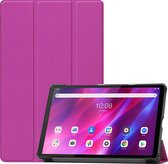 Lenovo Tab K10 (10.3 Inch) Hoes - Tri-Fold Book Case - Paars