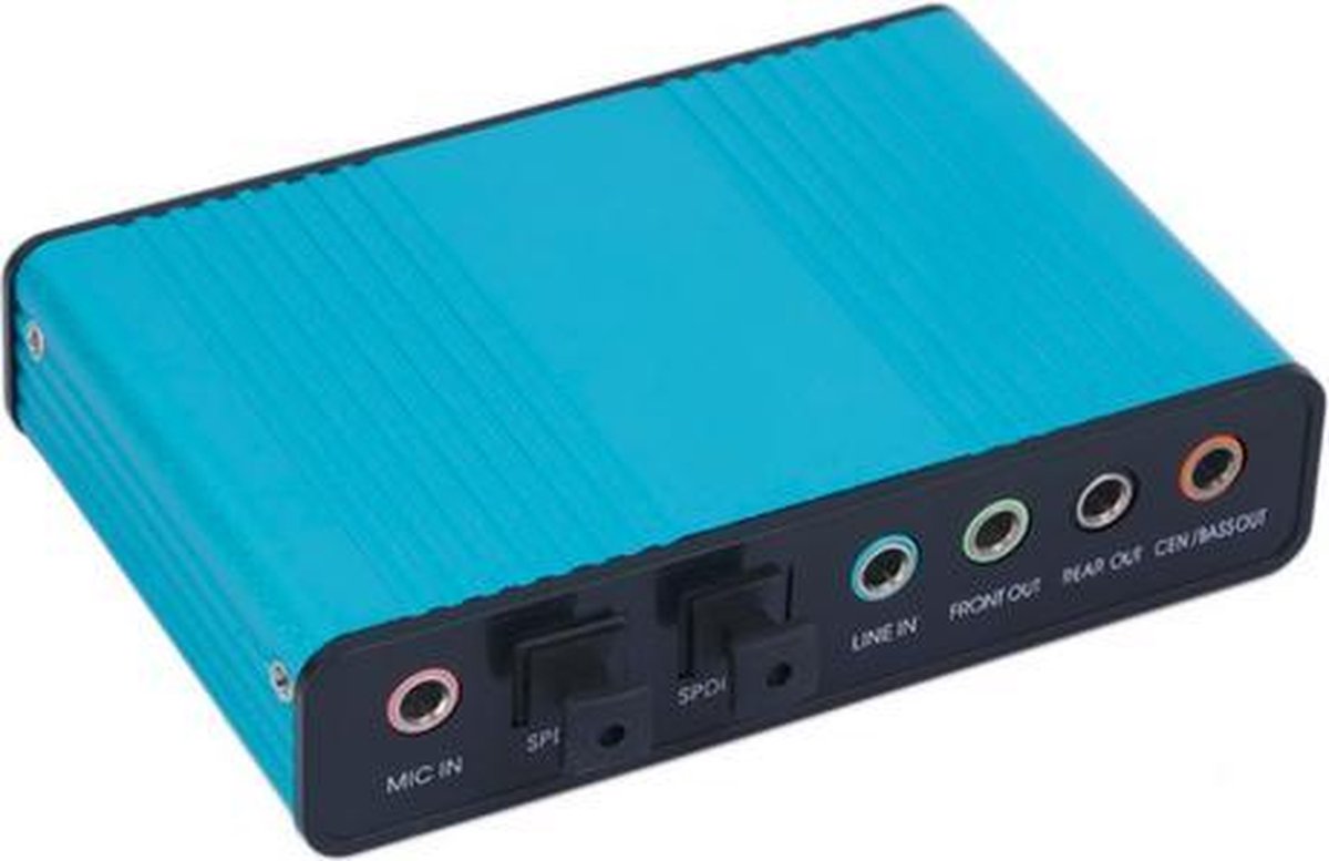Externe geluidskaart voor PC 6 kanalen 5.1 Controller / HaverCo
