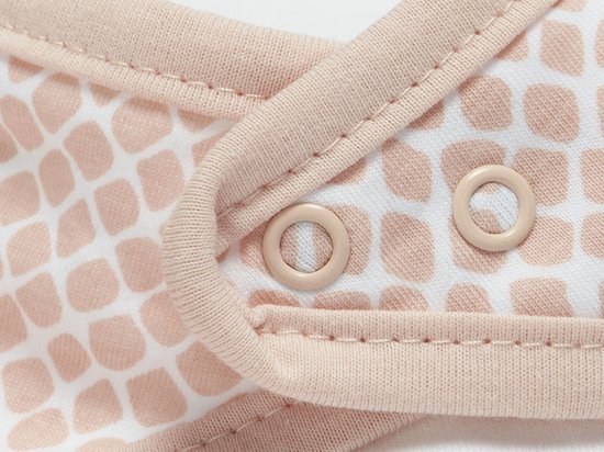 Jollein Slab Bandana Snake - Pale Pink - 2 Stuks van Jollein — afbeelding 2