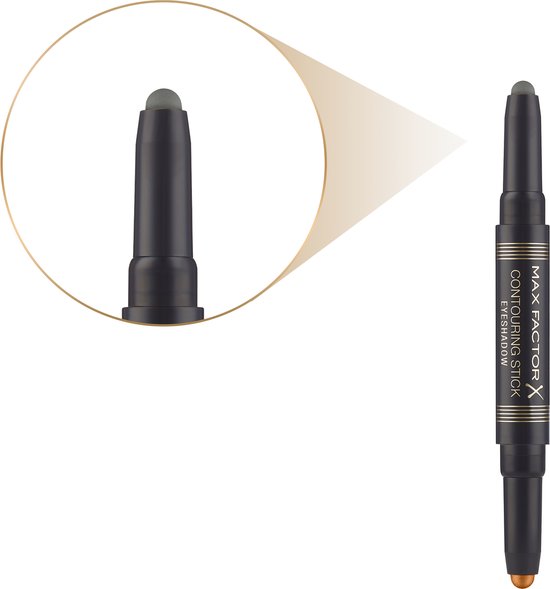 Max Factor Contouring Oogschaduw Stick - Bronze Moon/Forest Green