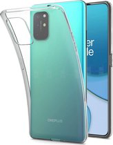 Hoesje Geschikt voor: OnePlus 8T / OnePlus 8T Plus 5G - Silicone - Transparant
