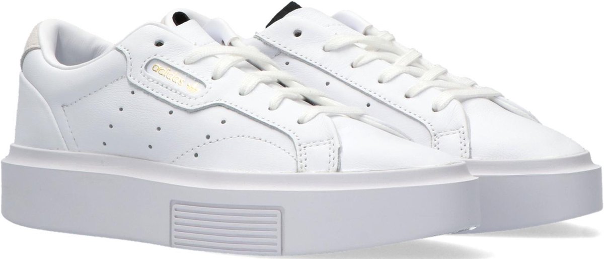adidas Sleek Super W Dames Sneakers - Ftwr White/Crystal White/Core Black -  Maat 36 | bol.com