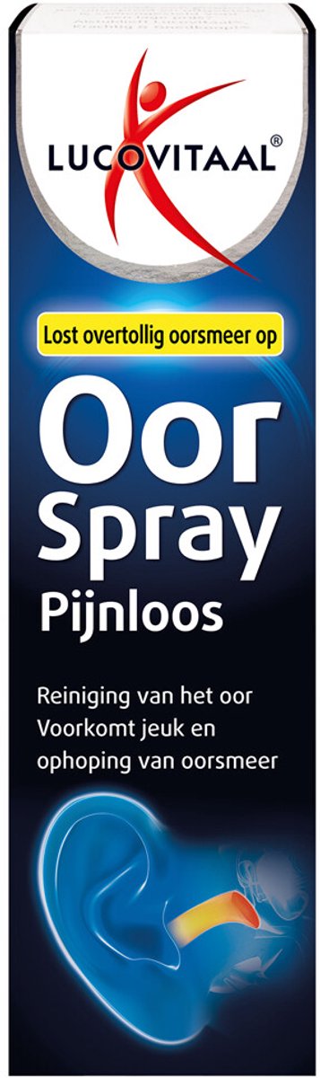 Goedkoopste 3x Lucovitaal Oorspray Otixyl 20 ml