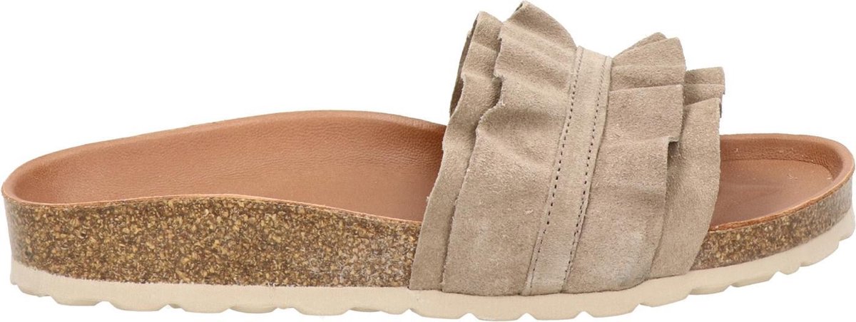 Verbenas Rocio Slippers - Dames - Taupe - Maat 42