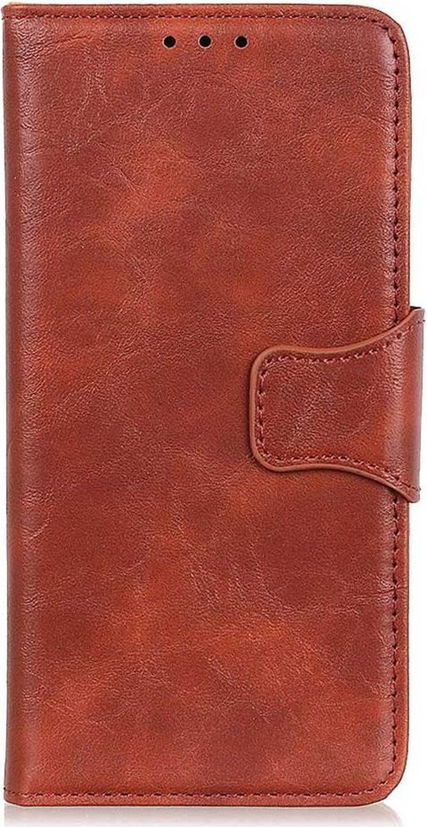 Shop4 - Oppo Find X3 Lite Hoesje - Wallet Case Cabello Bruin