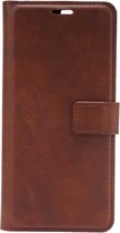 Shop4 - Samsung Galaxy S21 Ultra Hoesje - Wallet Case Business Donker Bruin