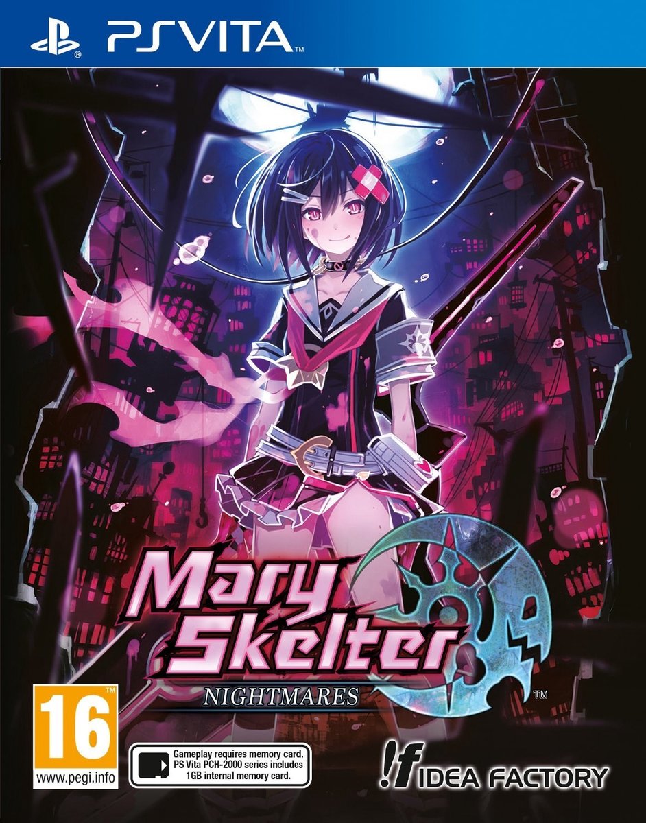 Ps Vita - Mary Skelter - Nightmares - New & Sealed