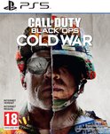 PlayStation 5 hoes met een gespleten gezicht, militaire patronen. 'Call of Duty: Black Ops Cold War'.