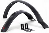 spatbordset Taipan MTB 24 inch 55 mm zwart