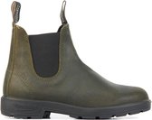 BLUNDSTONE Vrouwen Suède       Enkellaarsjes / Laarzen / Damesschoenen Original suede - Groen - Maat 46