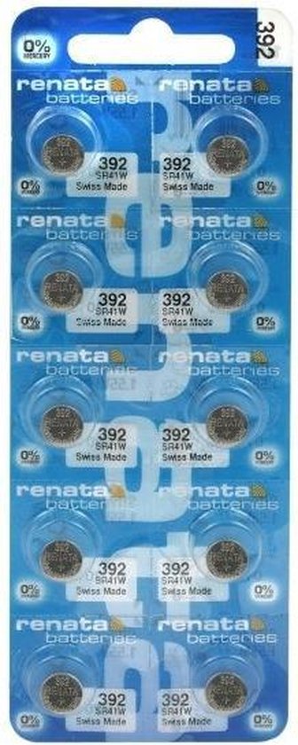 Pile de montre de Renata Renata fait-Swiss 381 ou SR1120SW ou AG8 1.5V