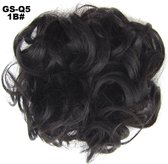 Hair Wrap, extensions de cheveux brésiliens chignon noir 1B #