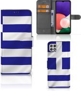 Wallet Book Case Samsung Galaxy A22 5G GSM Hoesje Griekenland
