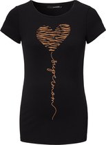 Supermom T-shirt Heart Zwangerschap - Maat S