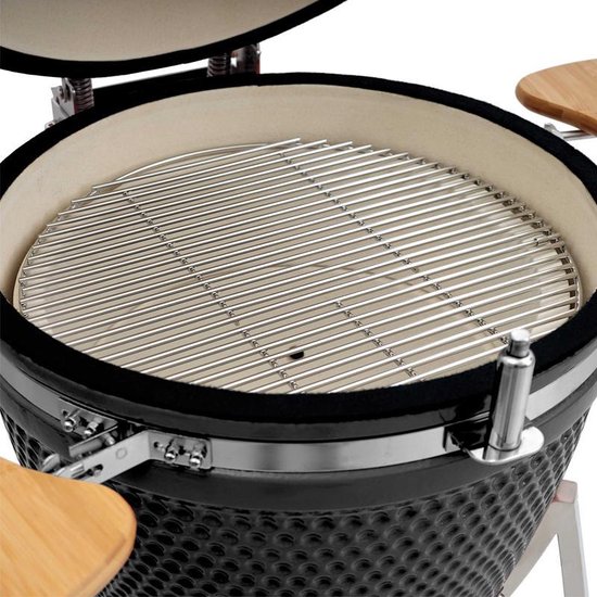 Auplex Large Kamado 21 inch Large kamado Zwart Kamado BBQ