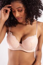 Gracia Dames Lingerie Voorgevormde foam cup push-up beugel BH (115-010) - WINTERSALE - Maat 70B - POEDER