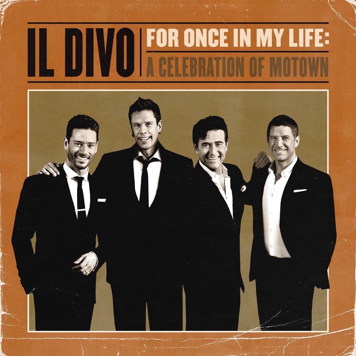 Il Divo - For Once In My Life: A Celebration Of Motown (CD) - Il Divo